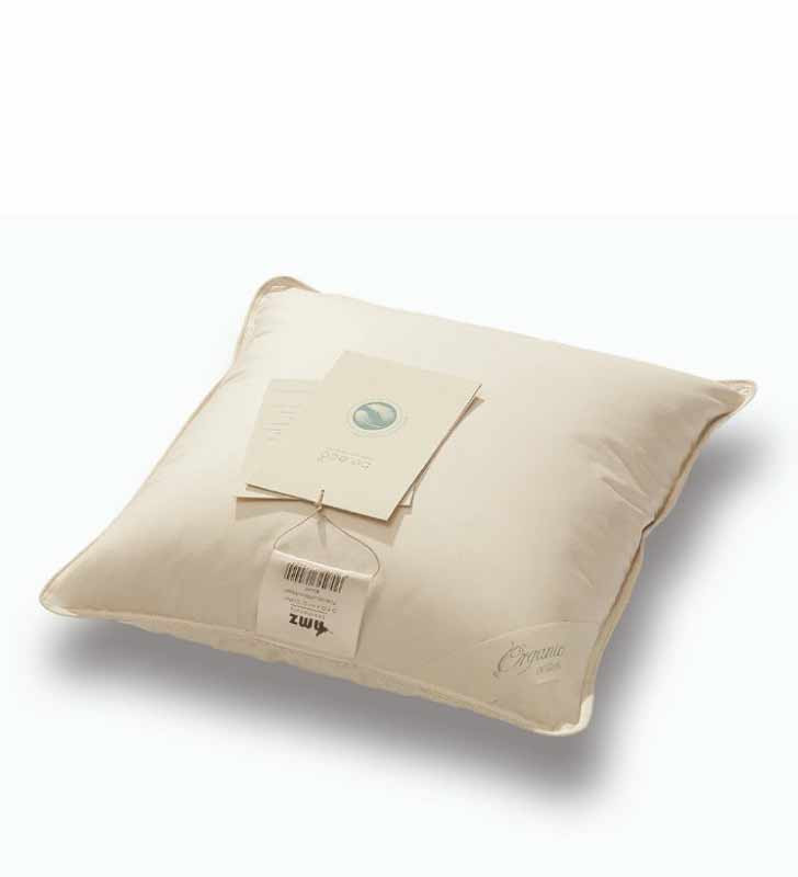 Poduszka Organic Cotton AMZ puchowa