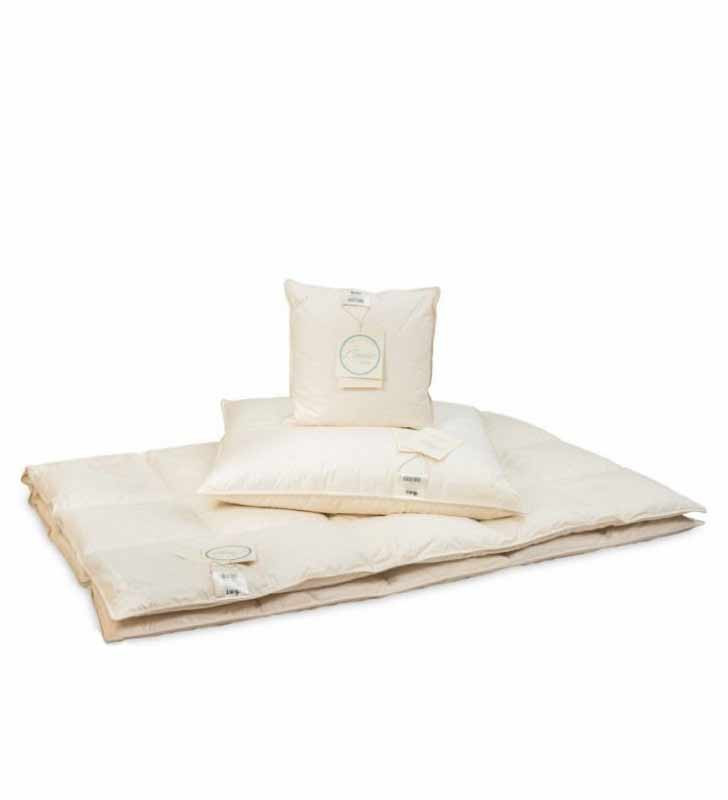 Poduszka Organic Cotton AMZ puchowa