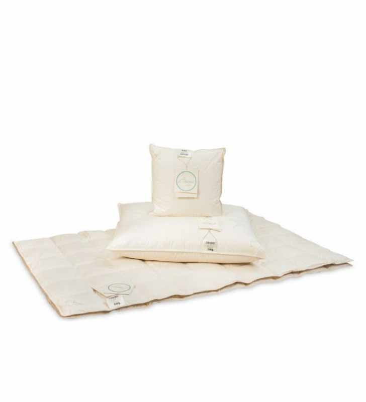 Poduszka Organic Cotton AMZ puchowa