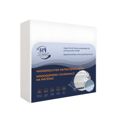 Ochraniacz na materac Fit.4.Sleep - bawełniany, wodoodporny